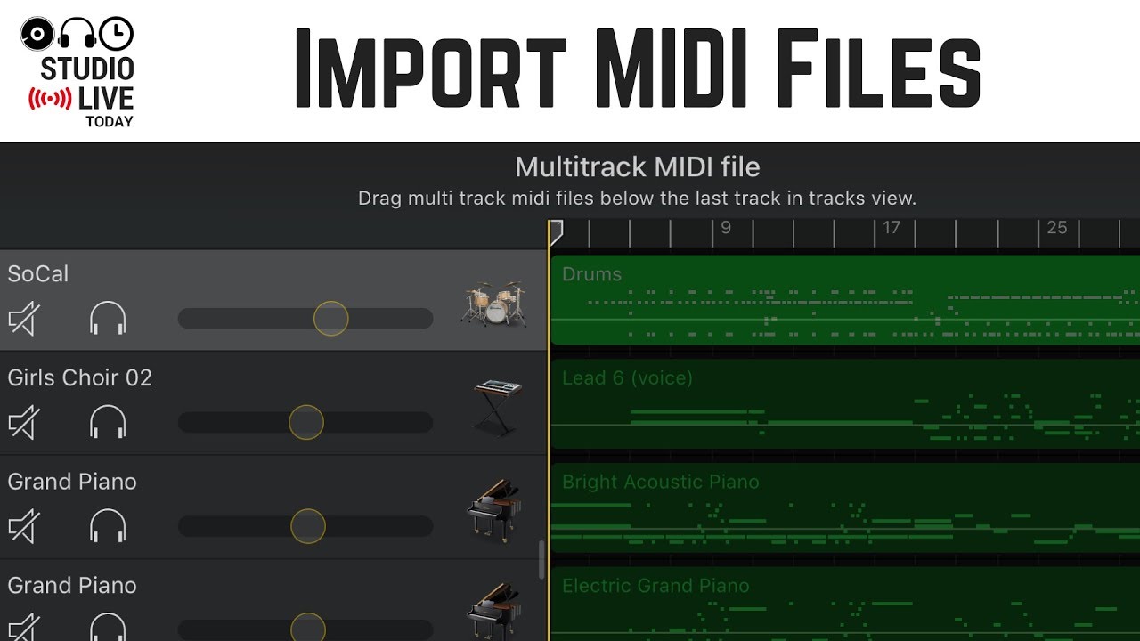 Garageband Ipad Midi Files